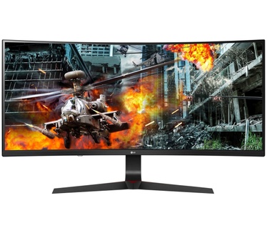 LG UltraGear 34GL750-B Rood, Zwart