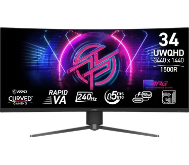 MSI MPG 346CQRF X24 Antraciet