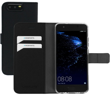 Mobiparts Saffiano Wallet Case Huawei P10 Black