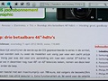 Panasonic Viera VT50 browser
