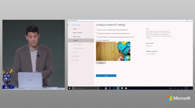 Windows 10 S presentatie 2