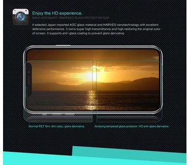 Nillkin 9H+ Tempered Glass DisplayFolio voor iPhone XS Max (6.5")
