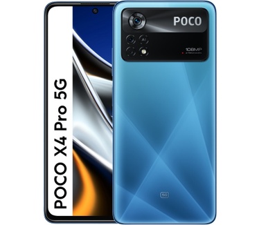 Poco X4 Pro 5G, 8GB ram, 256GB opslag Blauw