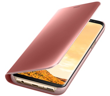 Samsung Galaxy S8 Clear View Cover (Galaxy S8) Roze