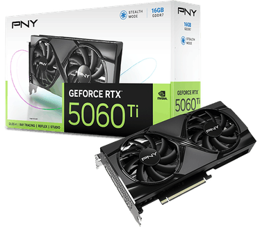 PNY GeForce RTX 5060 Ti 16GB Dual Fan GPU