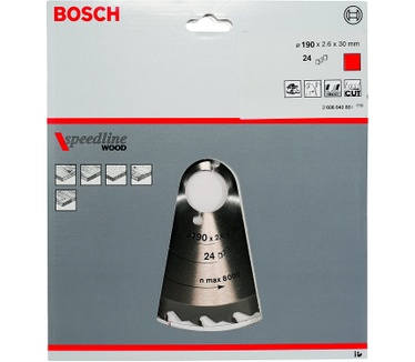 Bosch Speedline Wood cirkelzaagbladen