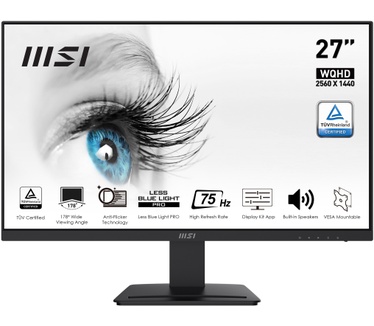 MSI PRO MP273QV Zwart