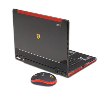 Acer Ferrari 4005WLMib (AMD Turion 64; 100GB; 1GB; 15.4"; DVD-DL; XP Pro)