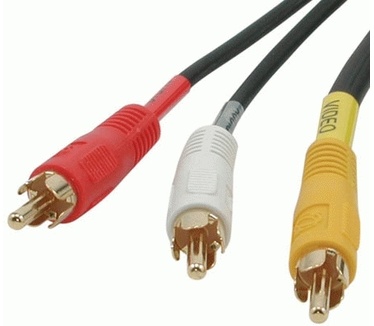 CablesToGo 1M Value Series RCA-Type Audio/Video Cable