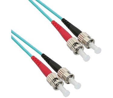 Eeconn Glasvezel Patchkabel, 50/125 (OM3), ST - ST, Duplex, 5m