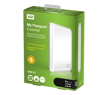 WD My Passport Essential 640GB Wit