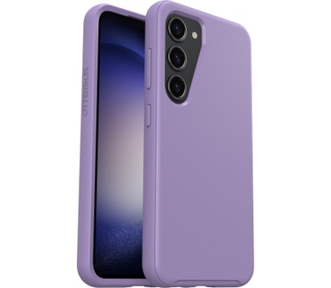 Otterbox OtterBox Symmetry-hoesje voor Galaxy S23, schokbestendig, valbestendig, dunne beschermende hoes, 3x getest volgens militaire standaard, Antimicrobieel, You lilac it