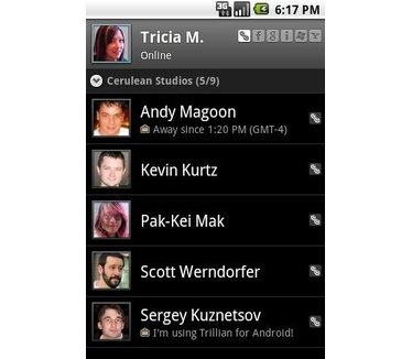 Trillian for Android screenshot