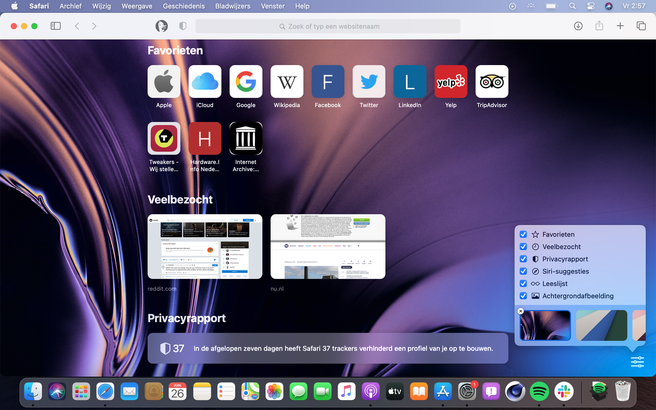 Safari 14 in macOS Big Sur