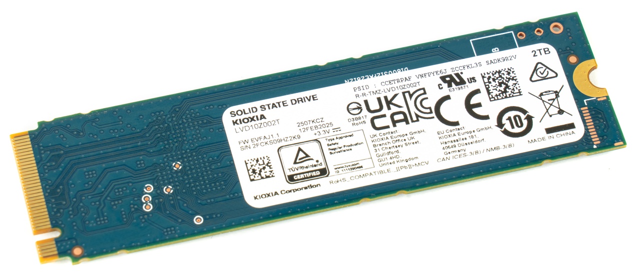 Kioxia Exceria Plus G4 2TB-ssd Review - Tweakers