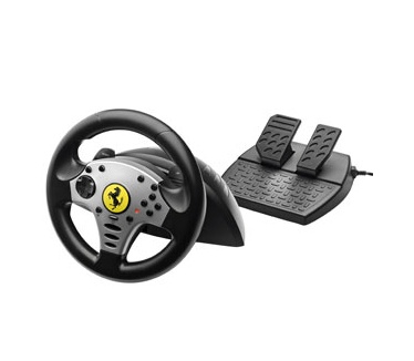 Thrustmaster Ferrari Challenge Wheel (PS3 / PC) Zwart, PC, PlayStation 3
