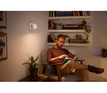 Philips Hue Buckram Spot Bluetooth (1-spot) Wit