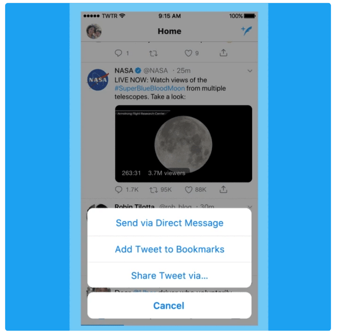 Tweet Bookmarks