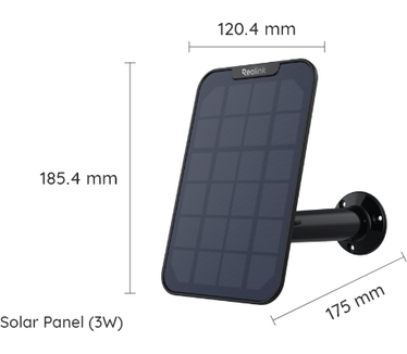Reolink Solar Panel Black