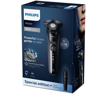 Philips Elektrisch scheerapparaat, SteelPrecision-mesjes, Wet & Dry