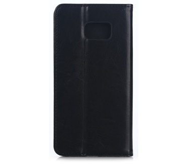 Kees Portemonnee Hoesje Samsung Galaxy S6 Edge Plus - Zwart
