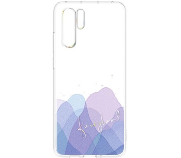 Huawei Origineel Clear Case P30 Pro - Iridescent Fairyland  Transparant