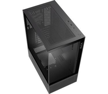 XPG Invader X Mini, zonder 5 fans en USB-C, Zwart