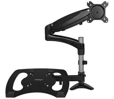 Startech.com Monitor arm met laptop standaard- One-Touch verstelbare hoogte