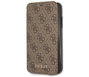 Guess 4G Charms Book Case voor Apple iPhone XR (6.1'') - Bruin  Bruin