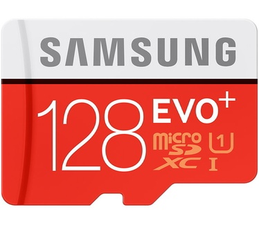 Samsung EVO+ 128GB MicroSDXC Class 10 / UHS-1 (80MB/s) -MB-MC128D