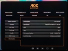 AOC U27G4XM - Osd