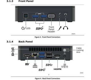 Intel NUC 11 Atlas Canyon NUC11ATKPE