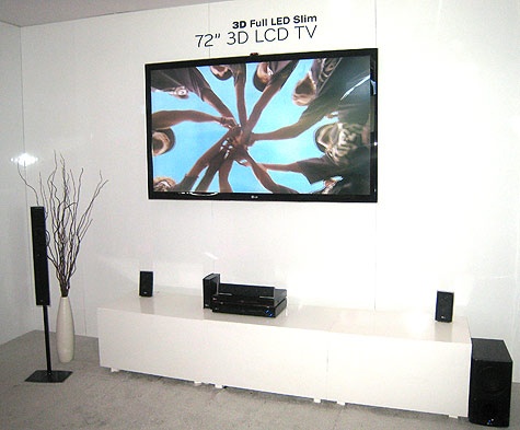 3d-tv op CES 2010