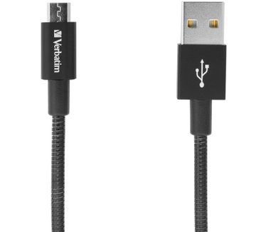 Verbatim Micro-USB synchronisatie- & oplaadkabel van 100 cm zwart