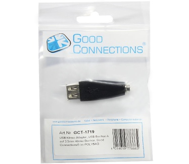 Alcasa USB A - 3.5 mm