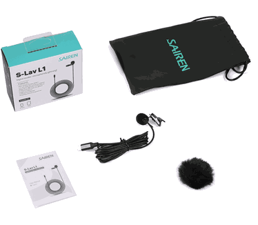 Sairen SAIREN S-Lav L1 lavalier microfoon met Lightning-aansluiting voor iPhone en iPad