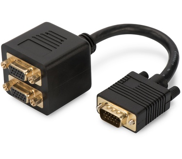 Digitus VGA - 2 x VGA M/F 0.2 m