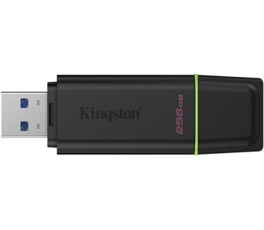 Kingston 256GB Portable USB 3.2 Gen 1 DataTraveler Exodia Black/Green
