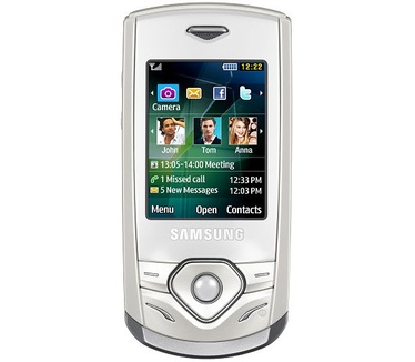 Samsung Samsung S3550  Wit Zwart