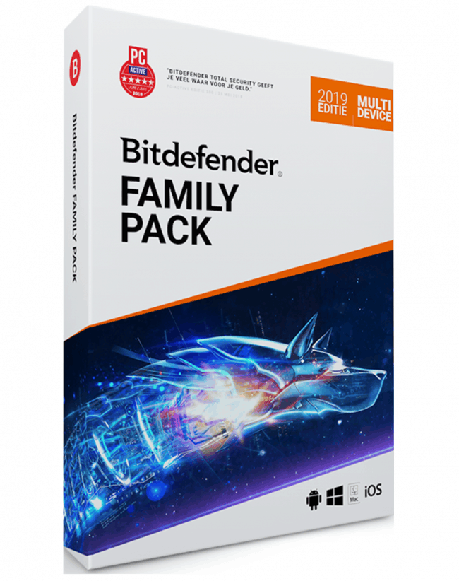 Bitdefender Family Pack 3 jaar Kenmerken Tweakers
