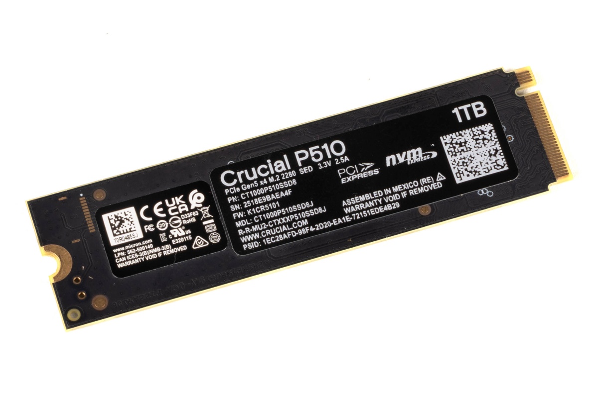 Crucial P510-ssd Review - Tweakers