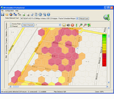 PassMark WirelessMon screenshot