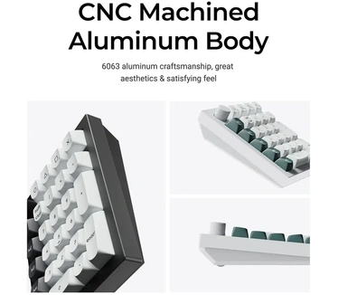 Keychron Q0 HE QMK Wireless Custom Number Pad Gateron Double-Rail magnetic Nebula Switch