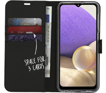 Accezz Wallet Softcase Bookcase Samsung Galaxy A32 (5G) - Zwart (Galaxy A32 (5G)) Zwart