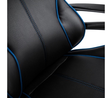 Nitro Concepts E200 Race Gaming Chair Zwart/Blauw