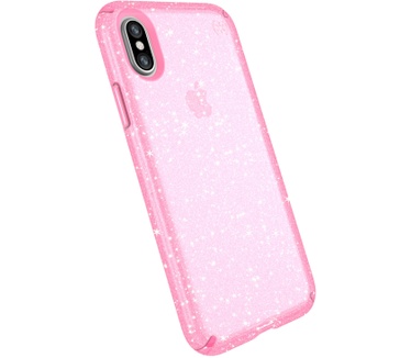Speck Presidio Clear + Glitter iPhone XS / X (iPhone XS / X) Transparant