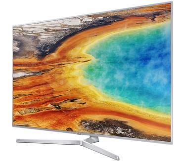 Samsung UE75MU8000 (buitenlands model) Zilver, Zwart
