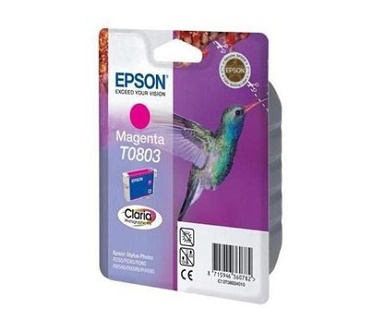 Epson inktpatroon Magenta T0803 Claria Photographic Ink
