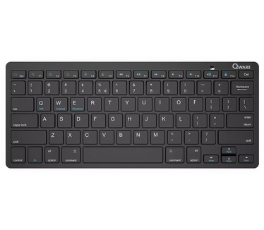 Qware Wireless keyboard Woodstock Zwart