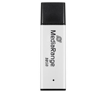 MediaRange USB 3.0 high performance flash drive 32GB Zilver